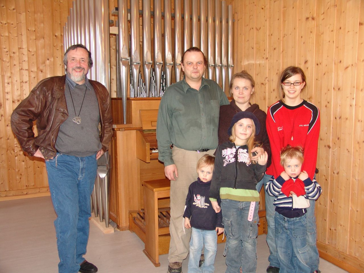 Organist und Orgelbaufamilie